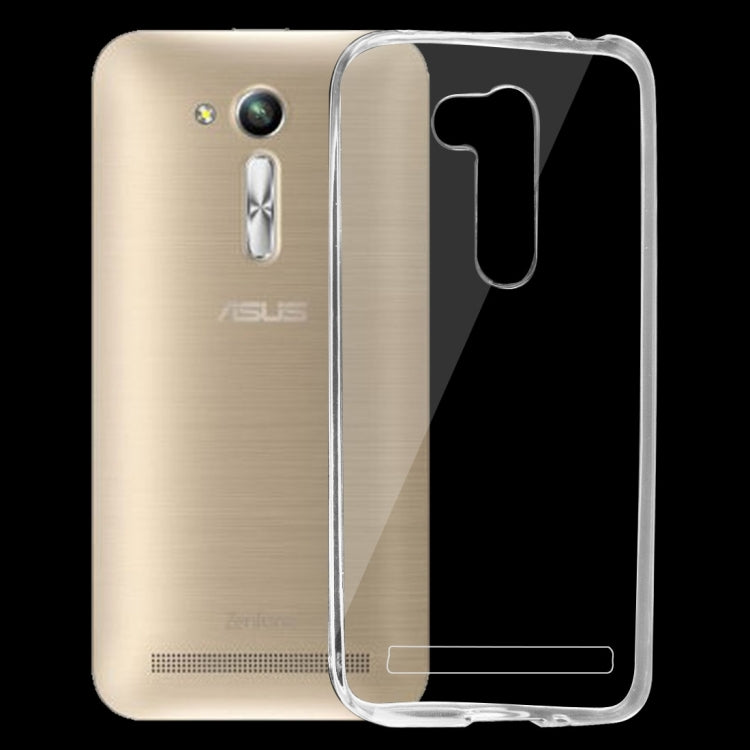 For Asus  Zenfone Go / ZB452KG 0.75mm Ultra-thin Transparent TPU Protective Case(Transparent)