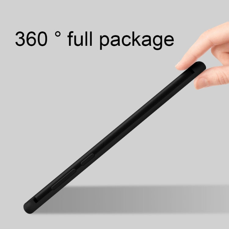 For Nokia 8 Cross Texture 0.3mm Ultra-thin TPU Full Coverage Shockproof Soft Protective Back Cover Case (Red)