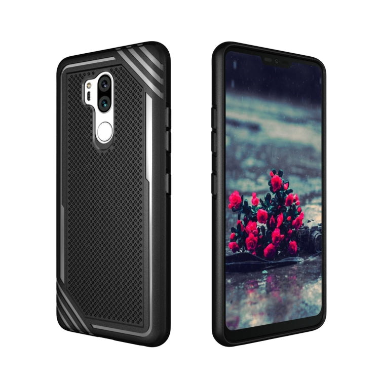 Lattice Texture TPU Shockproof Case for LG G7 ThinQ