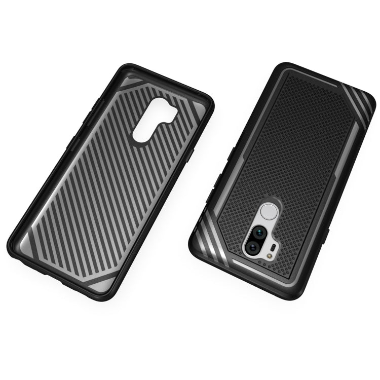 Lattice Texture TPU Shockproof Case for LG G7 ThinQ