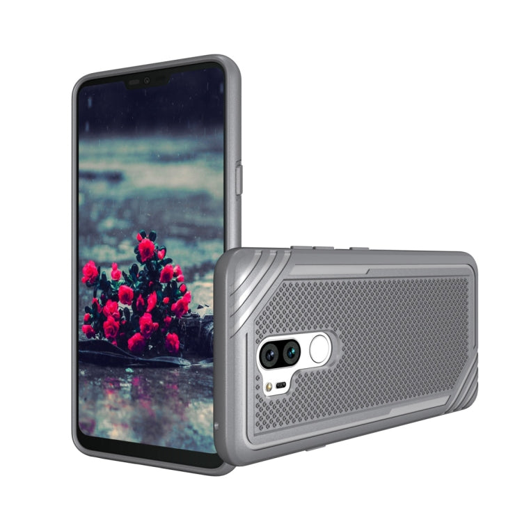 Lattice Texture TPU Shockproof Case for LG G7 ThinQ
