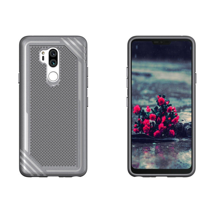 Lattice Texture TPU Shockproof Case for LG G7 ThinQ