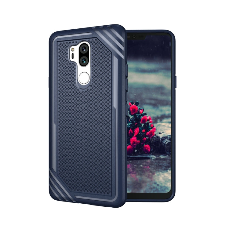 Lattice Texture TPU Shockproof Case for LG G7 ThinQ