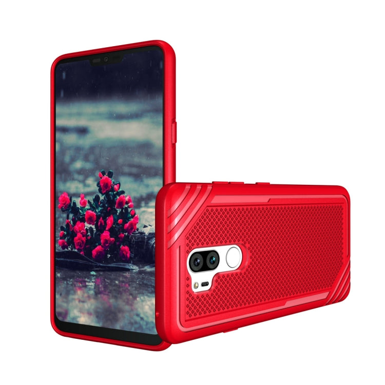 Lattice Texture TPU Shockproof Case for LG G7 ThinQ