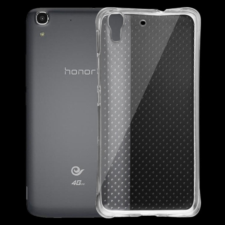 For Huawei  Honor 4A / SCL-AL00 Shock-resistant Cushion TPU Protective Case(Transparent)