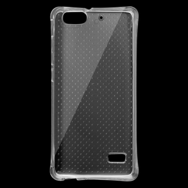 For Huawei  Honor 4C Shock-resistant Cushion TPU Protective Case(Transparent)