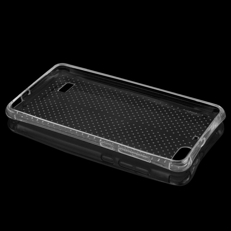 For Huawei  Honor 4C Shock-resistant Cushion TPU Protective Case(Transparent)