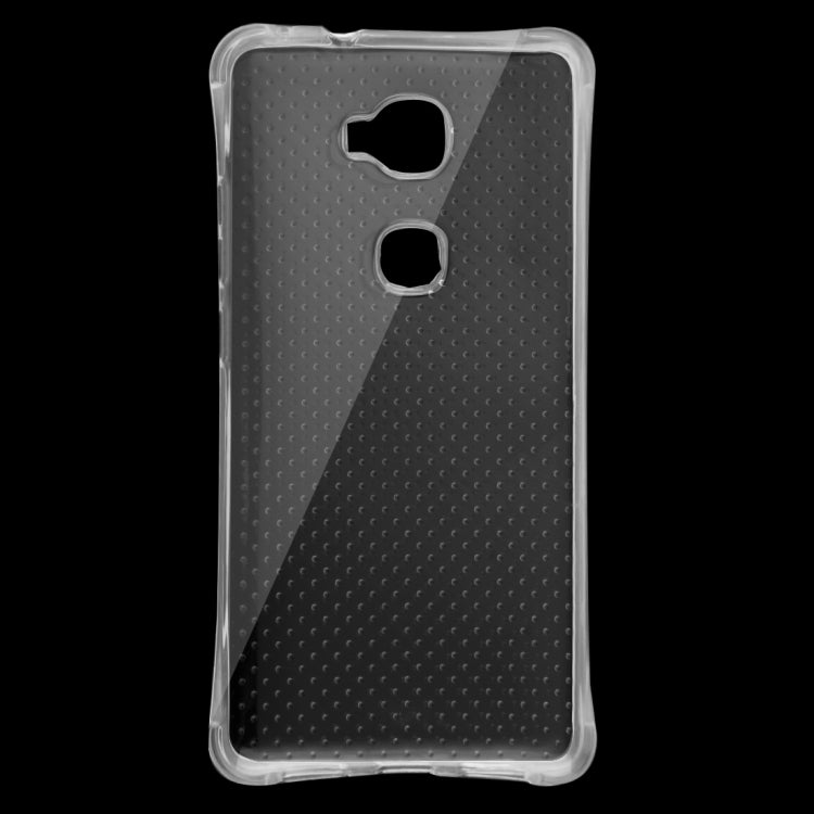 For Huawei  Honor 5X Shock-resistant Cushion TPU Protective Case(Transparent)