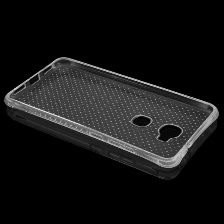 For Huawei  Honor 5X Shock-resistant Cushion TPU Protective Case(Transparent)