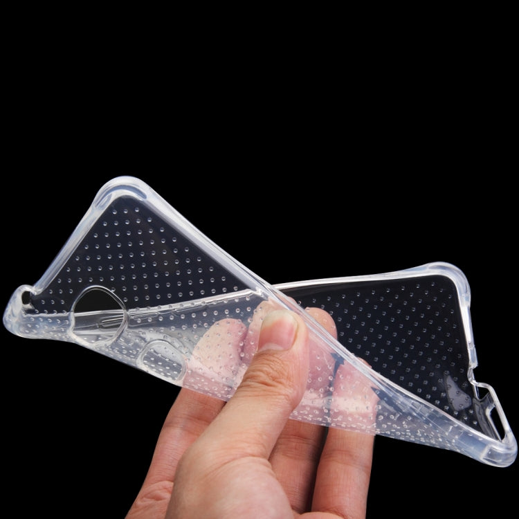 For Huawei  Honor 5X Shock-resistant Cushion TPU Protective Case(Transparent)