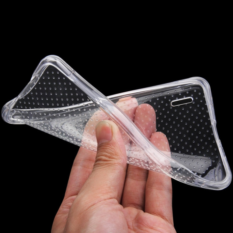 For Huawei  Honor 6 Shock-resistant Cushion TPU Protective Case(Transparent)