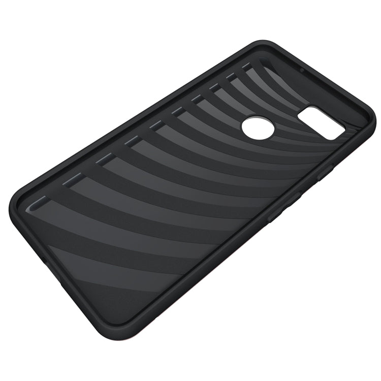 For Google Pixel 2 XL Brushed Texture Separable PC + TPU Protective Combination Back Case with Holder & Card Slot