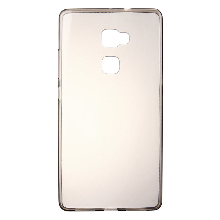 For Huawei  Mate 7S 0.75mm Ultra-thin Transparent TPU Protective Case(Grey)