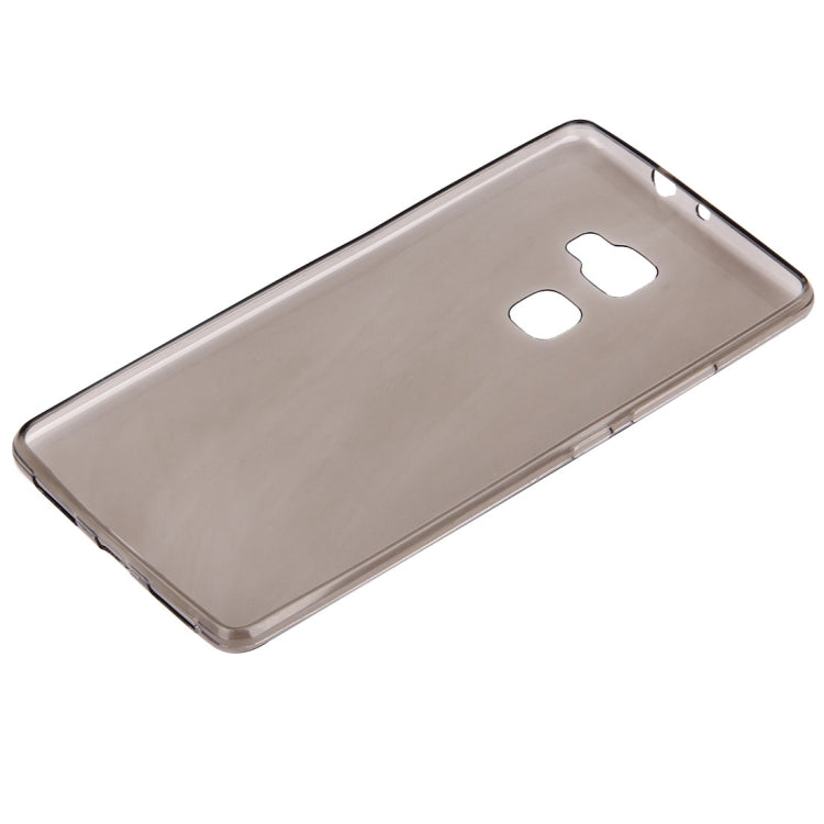 For Huawei  Mate 7S 0.75mm Ultra-thin Transparent TPU Protective Case(Grey)