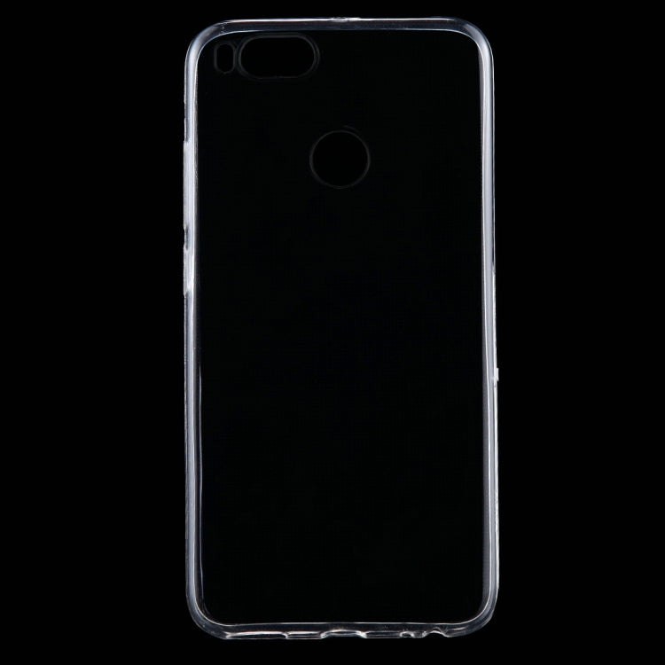 For Xiaomi Mi 5X / A1 0.75mm Ultra-thin Transparent TPU Protective Case(Transparent)