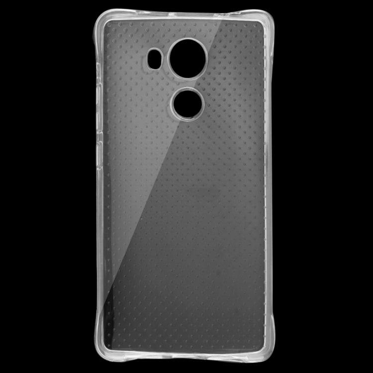 For Huawei  Mate 8 Shock-resistant Cushion TPU Protective Case(Transparent)