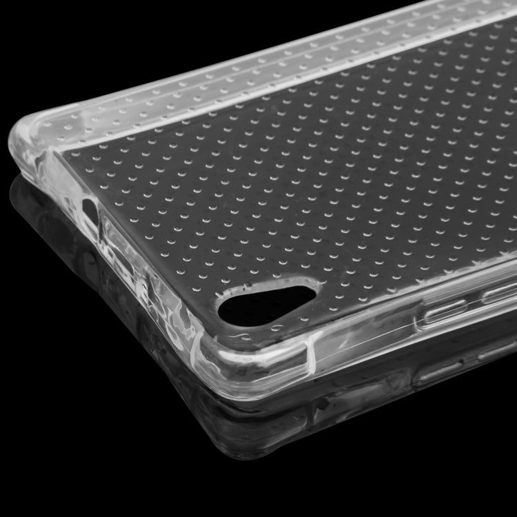 For Huawei  Ascend P7 Shock-resistant Cushion TPU Protective Case(Transparent)