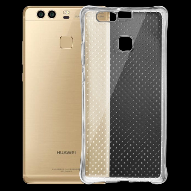 For Huawei  P9 Shock-resistant Cushion TPU Protective Case(Transparent)