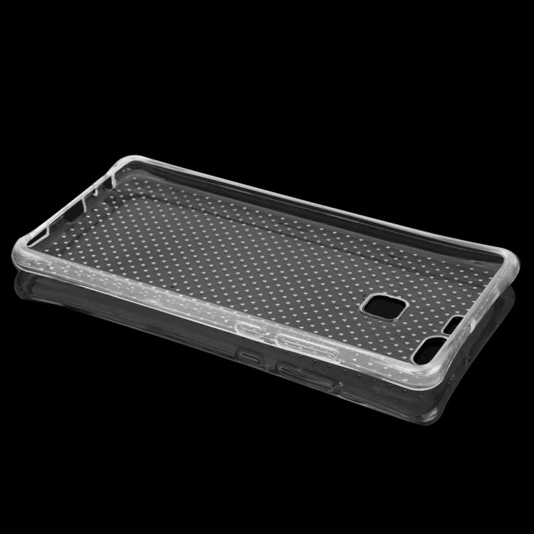 For Huawei  P9 Shock-resistant Cushion TPU Protective Case(Transparent)