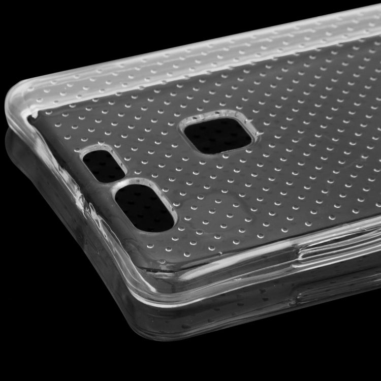 For Huawei  P9 Shock-resistant Cushion TPU Protective Case(Transparent)