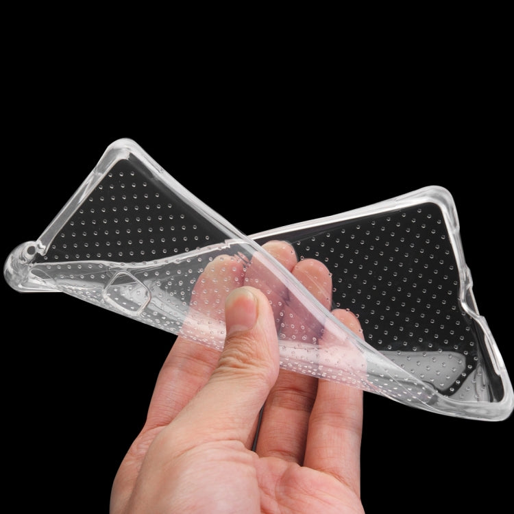 For Huawei  P9 Lite Shock-resistant Cushion TPU Protective Case(Transparent)