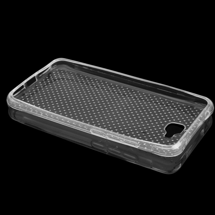 For Huawei  Enjoy 5 Shock-resistant Cushion TPU Protective Case(Transparent)