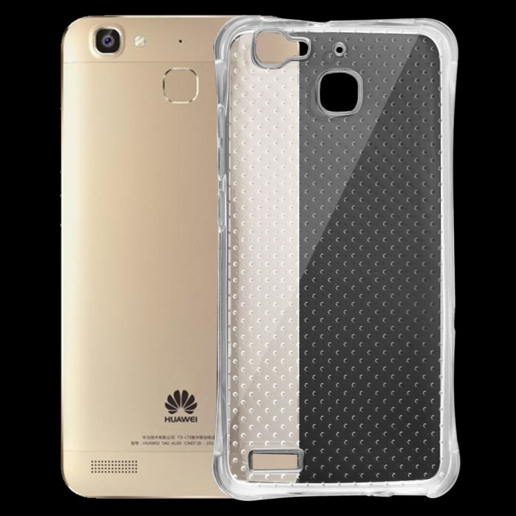 For Huawei  Enjoy 5S Shock-resistant Cushion TPU Protective Case(Transparent)