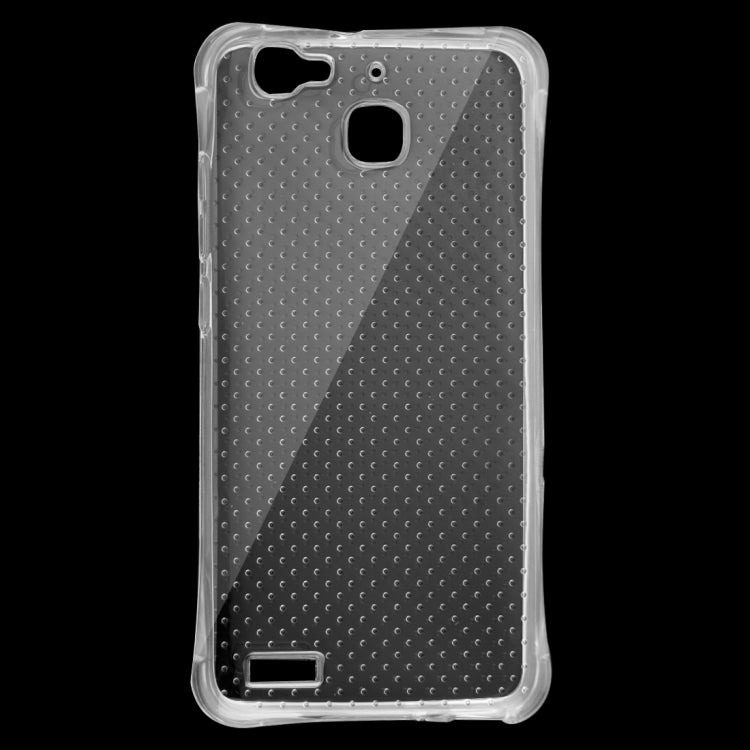 For Huawei  Enjoy 5S Shock-resistant Cushion TPU Protective Case(Transparent)