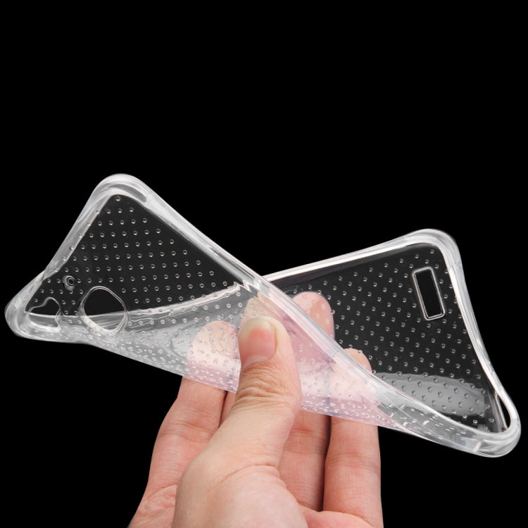 For Huawei  Enjoy 5S Shock-resistant Cushion TPU Protective Case(Transparent)