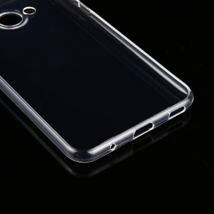 50 PCS for HTC U Play 0.75mm Ultra-thin Transparent TPU Protective Case