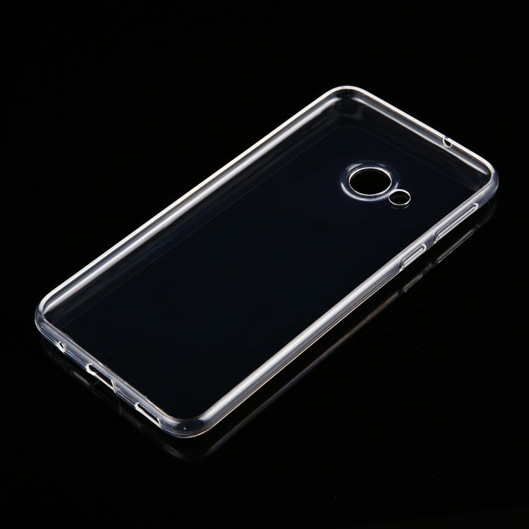 For HTC U Play 0.75mm Ultra-thin Transparent TPU Protective Case(Transparent)