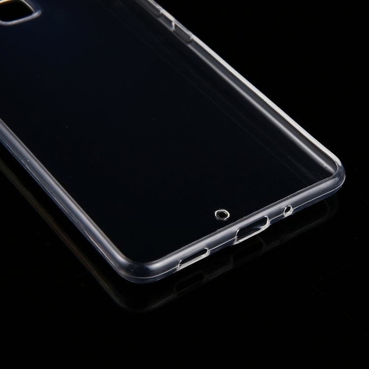 For HTC U Ultra 0.75mm Ultra-thin Transparent TPU Protective Case(Transparent)