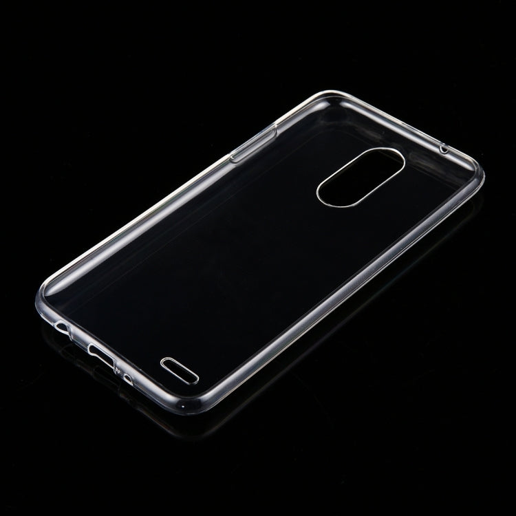 50 PCS for LG K4 (2017) (EU Version) 0.75mm Ultra-thin Transparent TPU Protective Case