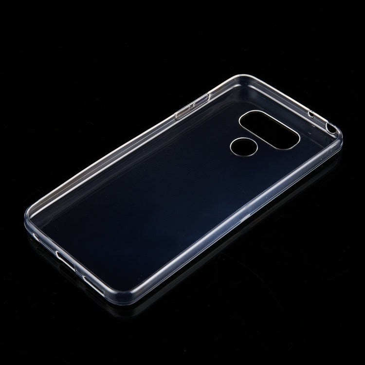 50 PCS for LG G6 0.75mm Ultra-thin Transparent TPU Protective Case