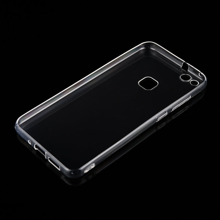 50 PCS for Huawei P10 Lite 0.75mm Ultra-thin Transparent TPU Protective Case