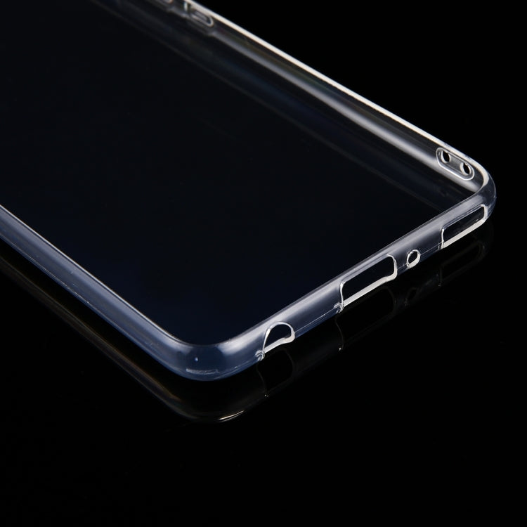 50 PCS for Huawei P10 Plus 0.75mm Ultra-thin Transparent TPU Protective Case