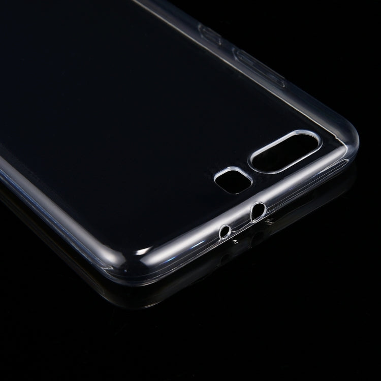 For Huawei  P10 Plus 0.75mm Ultra-thin Transparent TPU Protective Case(Transparent)
