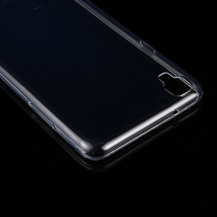 50 PCS for LG X Power 0.75mm Ultra-thin Transparent TPU Protective Case