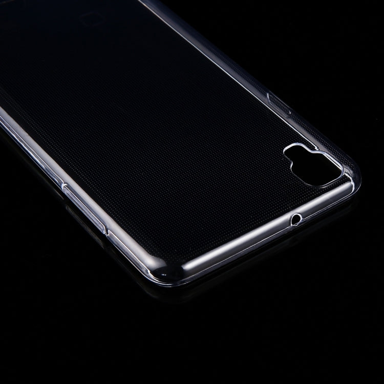 50 PCS for LG X Style 0.75mm Ultra-thin Transparent TPU Protective Case