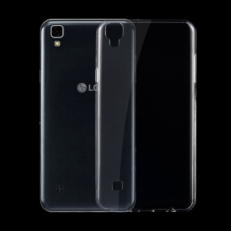 For LG X Style 0.75mm Ultra-thin Transparent TPU Protective Case(Transparent)