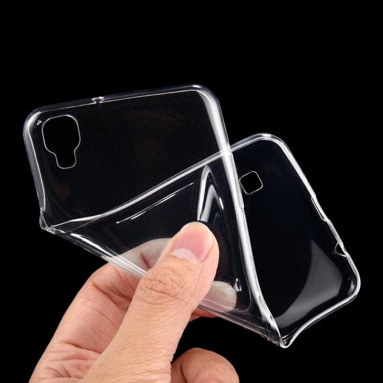 For LG X Style 0.75mm Ultra-thin Transparent TPU Protective Case(Transparent)