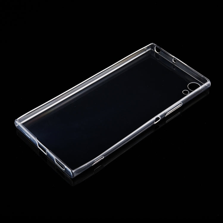 50 PCS for Sony Xperia XA1 Ultra 0.75mm Ultra-thin Transparent TPU Protective Case