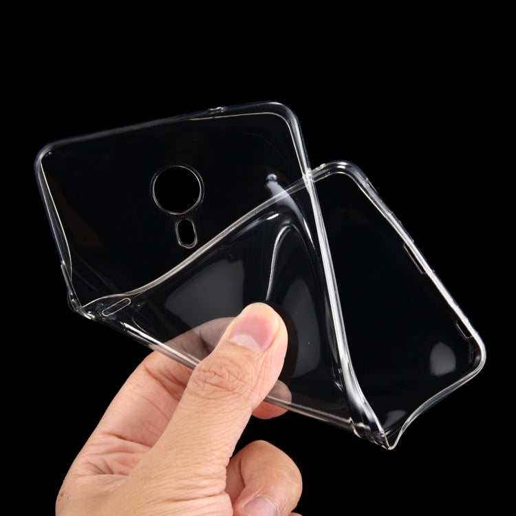 For Meizu  M3 Max / Meilan Max 0.75mm Ultra-thin Transparent TPU Protective Case(Transparent)