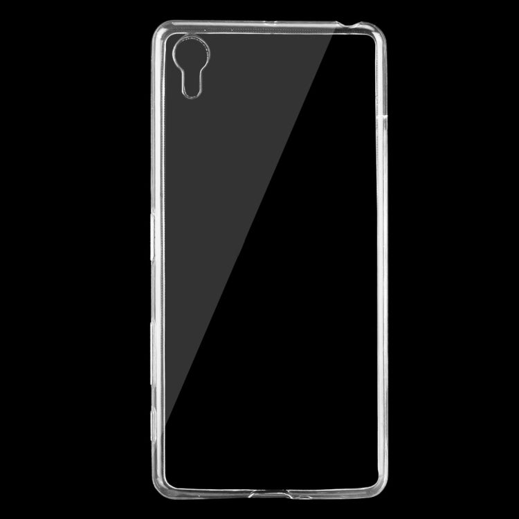 50 PCS for Sony Xperia X Performance 0.75mm Ultra-thin Transparent TPU Protective Case