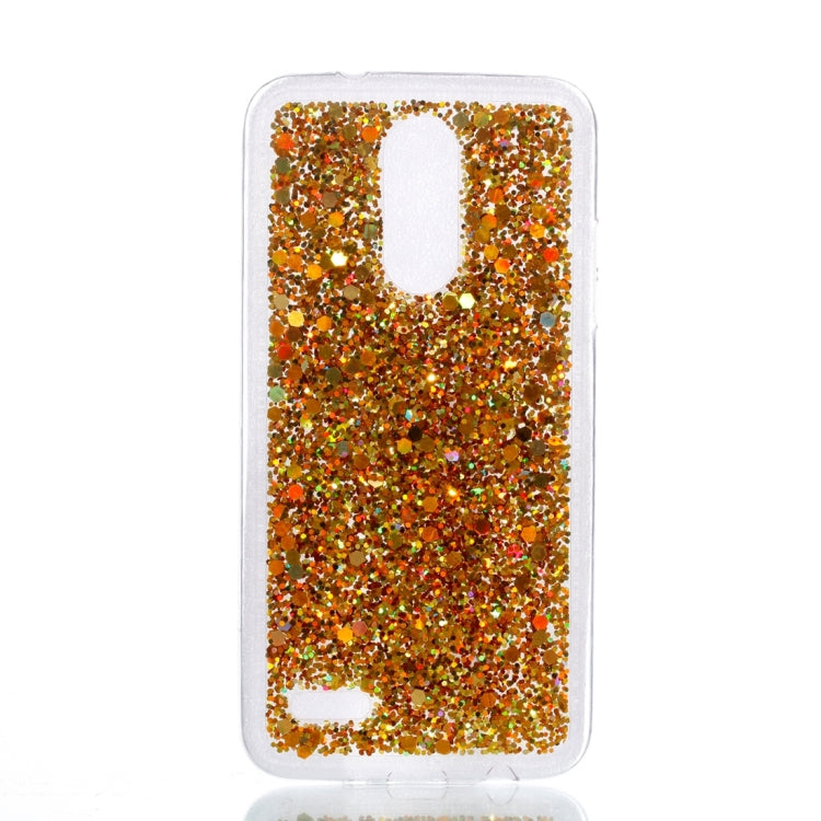 For LG K8 (2017) ( EU Version ) Colorful Glitter Powder Style Protective Soft Cover