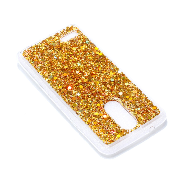 For LG K8 (2017) ( EU Version ) Colorful Glitter Powder Style Protective Soft Cover