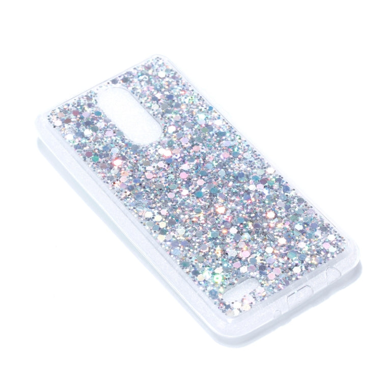 For LG K8 (2017) ( EU Version ) Colorful Glitter Powder Style Protective Soft Cover