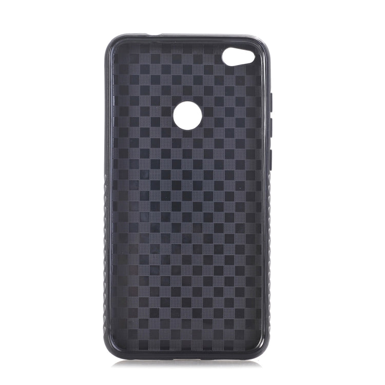 For Huawei  P8 Liteï¼ˆ2017ï¼‰Crazy Horse Texture Electroplating Back Cover