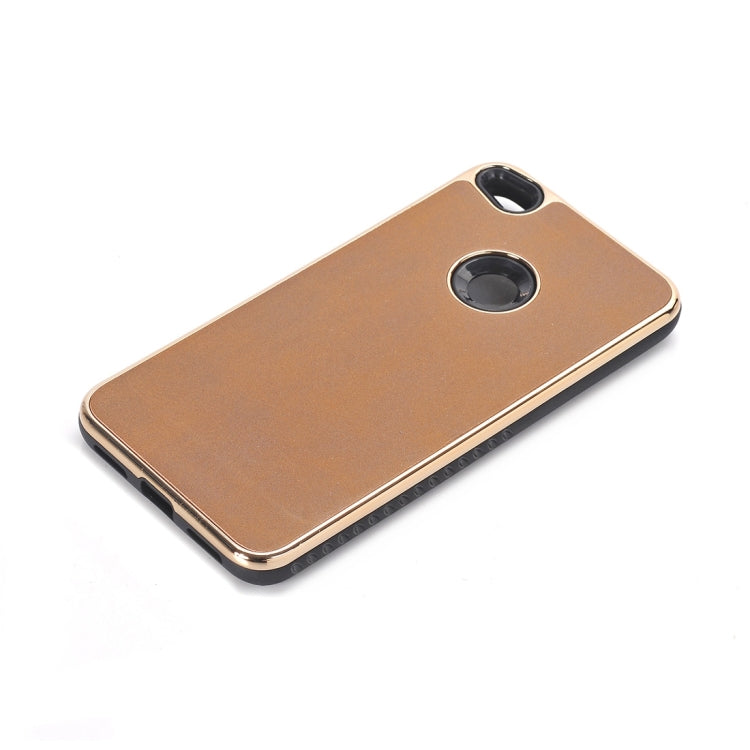 For Huawei  P8 Liteï¼ˆ2017ï¼‰Crazy Horse Texture Electroplating Back Cover