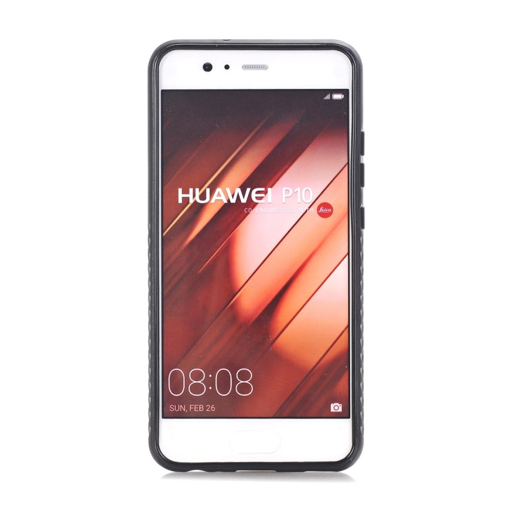 For Huawei  P10 Crazy Horse Texture Electroplating Back Cover